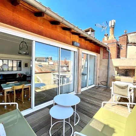 Le Jacobin - Terrasse Avec Vue Sur Les Toits